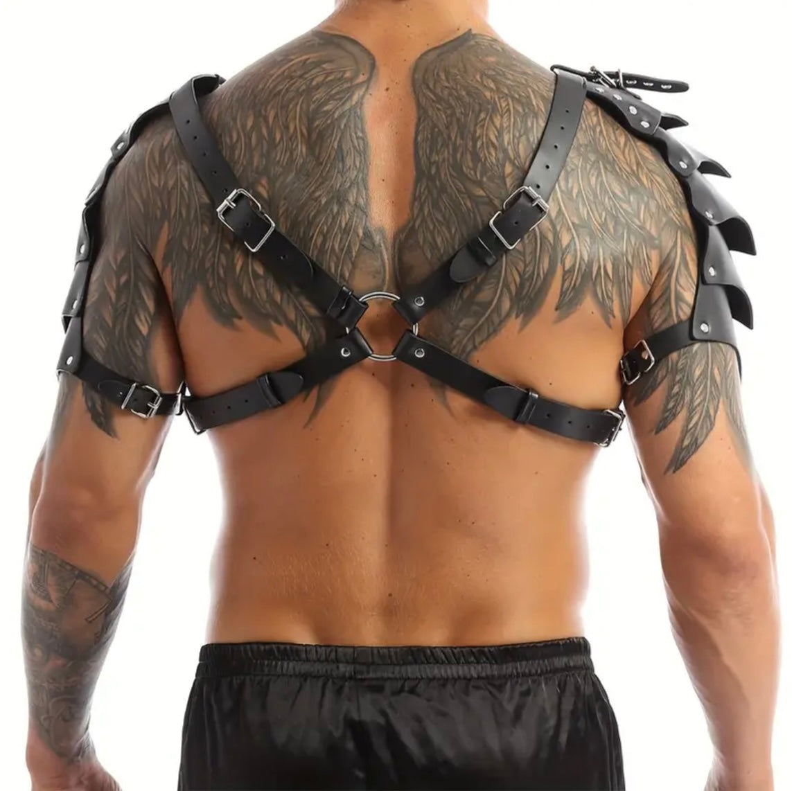 Warrior's Embrace - Maskulines Leder-Harness