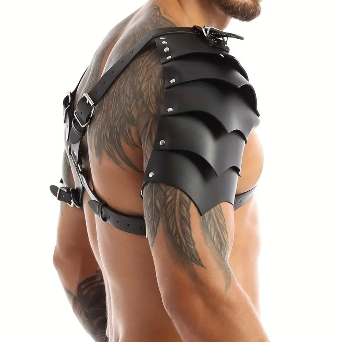 Warrior's Embrace - Maskulines Leder-Harness