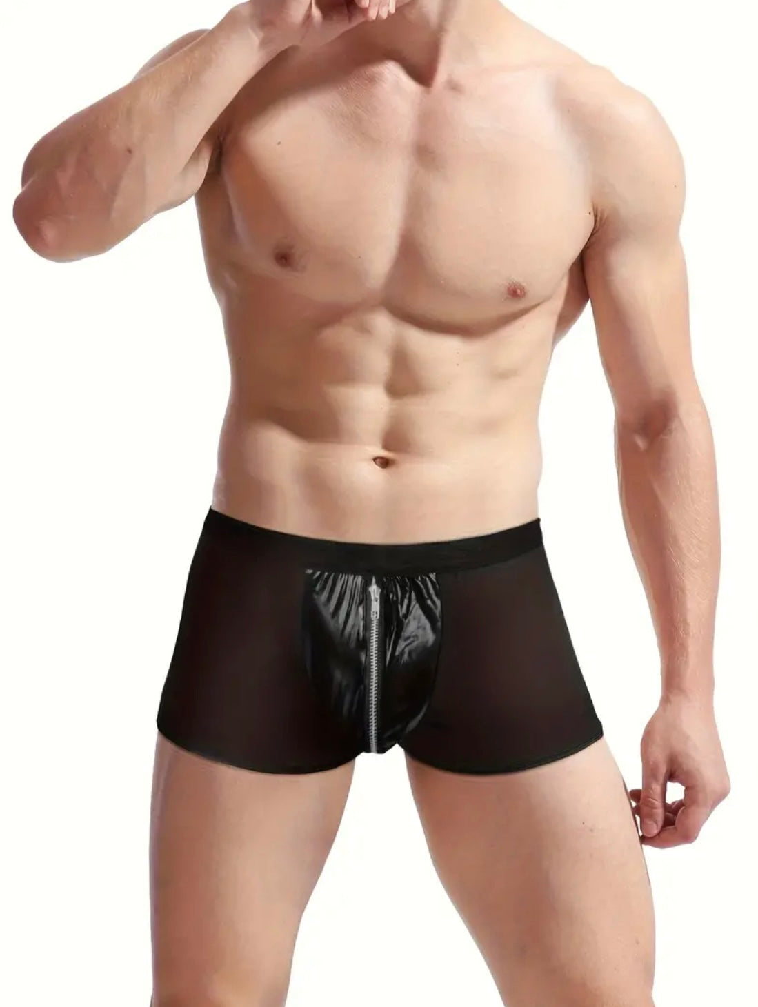 Sheer Confidence - Transparente Herren-Boxershorts