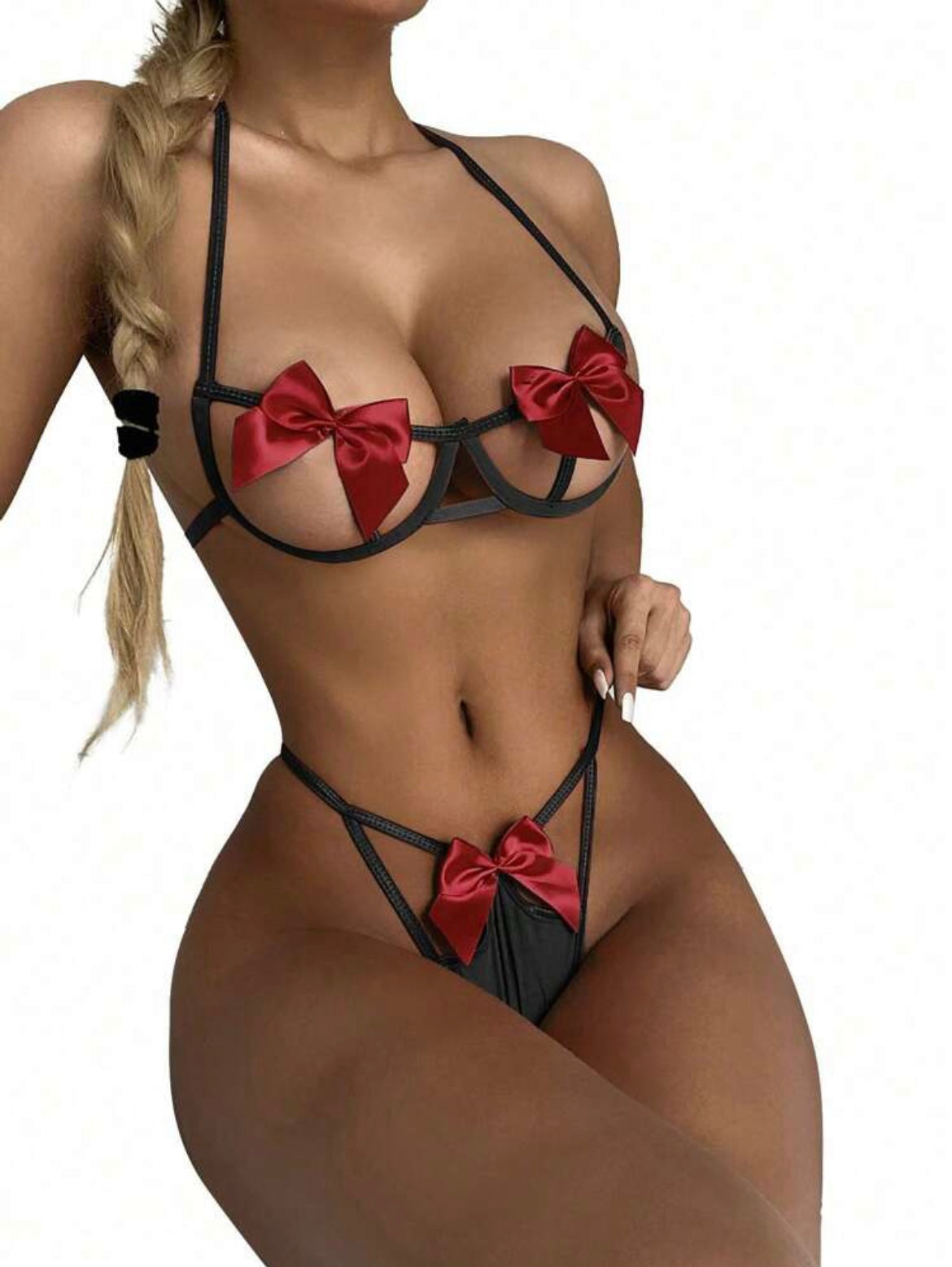 Bows of Whimsy - Verspieltes Dessous-Set mit Schleifen